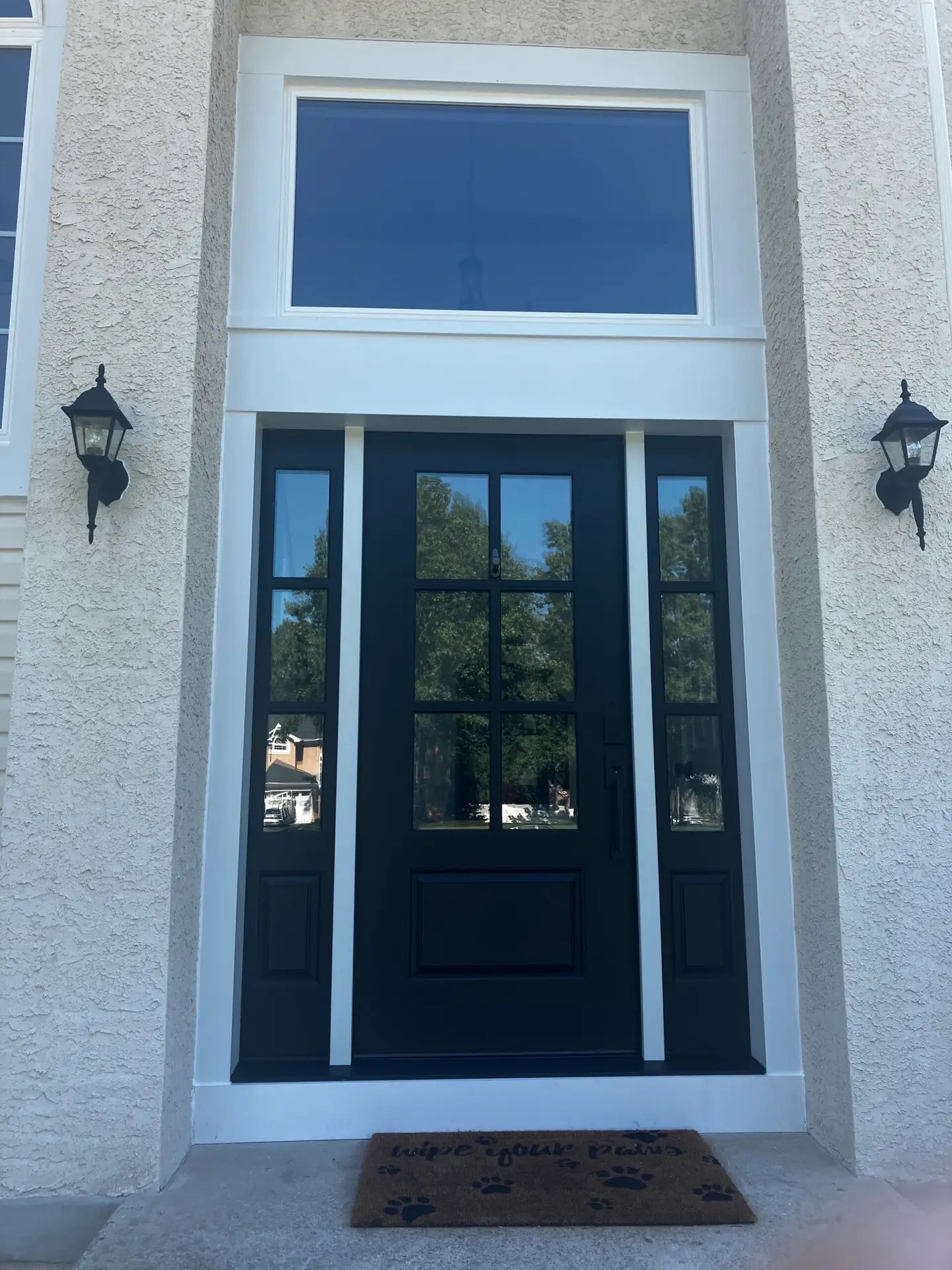 Sliding patio door installation by AZINEX near Princeton, NJ