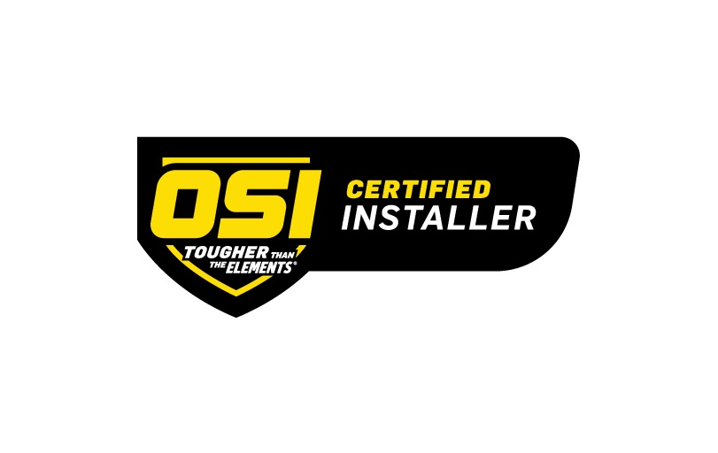 OSI Certified Window and Door Installer badge